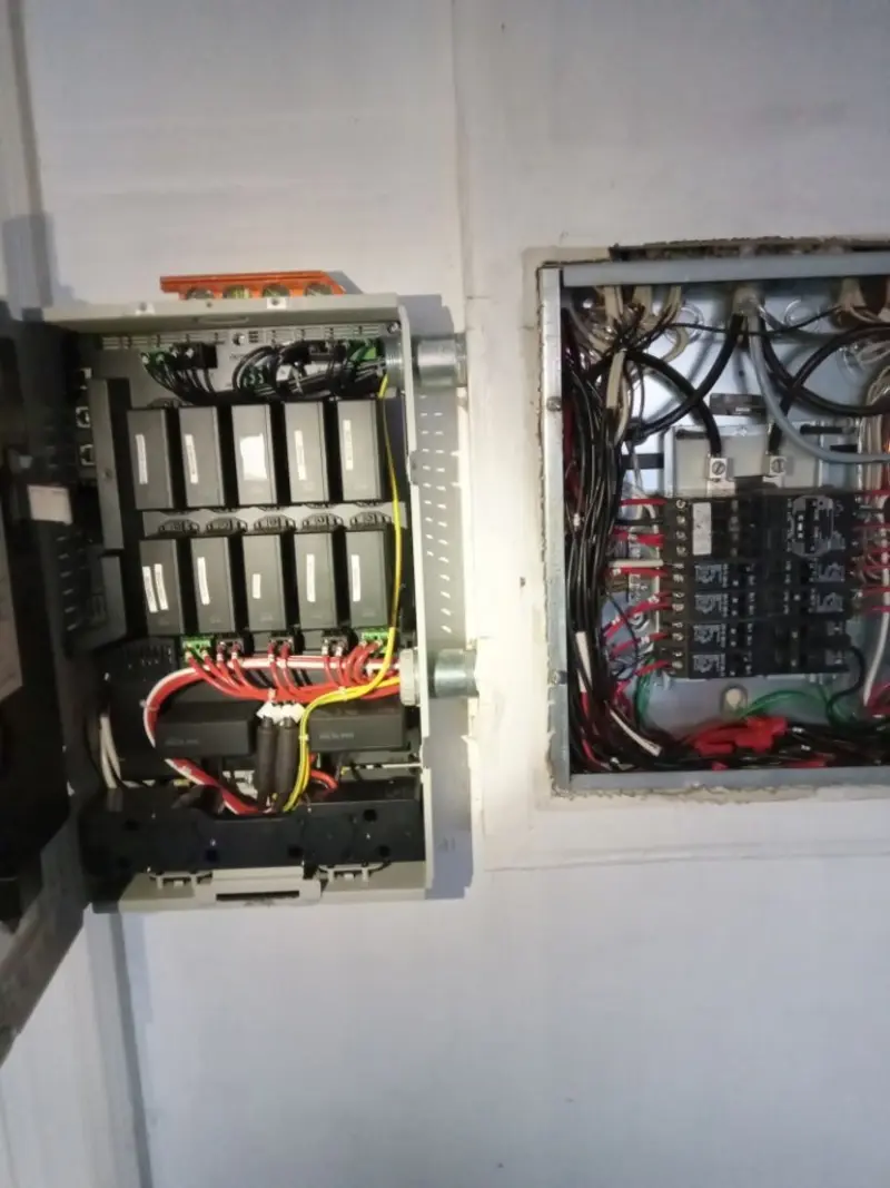 Electrical panel upgrade completed for Indoor Lighting Installation in Midway